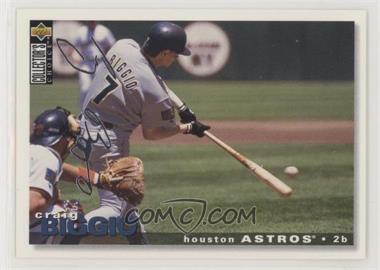 1995 Upper Deck Collector's Choice - [Base] - Silver Signature #109 - Craig Biggio