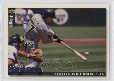 1995 Upper Deck Collector's Choice - [Base] - Silver Signature #109 - Craig Biggio