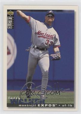 1995 Upper Deck Collector's Choice - [Base] - Silver Signature #238 - Larry Walker