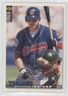 1995 Upper Deck Collector's Choice - [Base] - Silver Signature #268 - Jim Thome