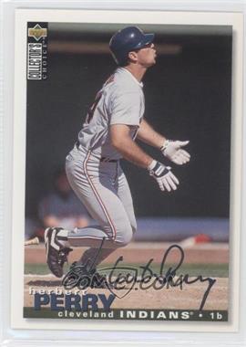 1995 Upper Deck Collector's Choice - [Base] - Silver Signature #272 - Herb Perry