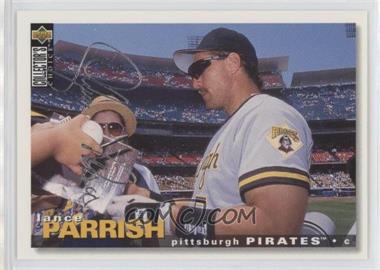 1995 Upper Deck Collector's Choice - [Base] - Silver Signature #377 - Lance Parrish