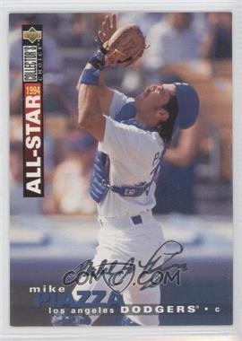 1995 Upper Deck Collector's Choice - [Base] - Silver Signature #80 - Mike Piazza