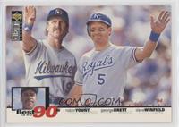 Robin Yount, George Brett, Dave Winfield