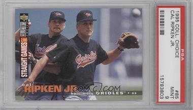 1995 Upper Deck Collector's Choice - [Base] #85 - Cal Ripken Jr. [PSA 9 MINT]