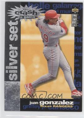 1995 Upper Deck Collector's Choice - Redemption You Crash the Game - Silver #CR7 - Juan Gonzalez