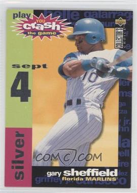 1995 Upper Deck Collector's Choice - You Crash the Game - Silver #CG18.3 - Gary Sheffield (September 4th)