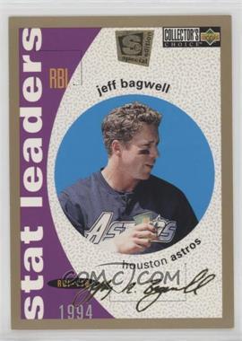 1995 Upper Deck Collector's Choice Special Edition - [Base] - Gold #138 - Jeff Bagwell [EX to NM]