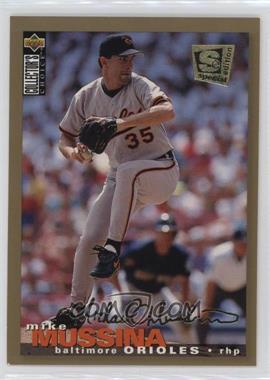 1995 Upper Deck Collector's Choice Special Edition - [Base] - Gold #157 - Mike Mussina
