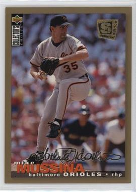 1995 Upper Deck Collector's Choice Special Edition - [Base] - Gold #157 - Mike Mussina