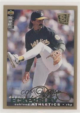 1995 Upper Deck Collector's Choice Special Edition - [Base] - Gold #44 - Dennis Eckersley
