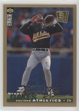 1995 Upper Deck Collector's Choice Special Edition - [Base] - Gold #46 - Brent Gates
