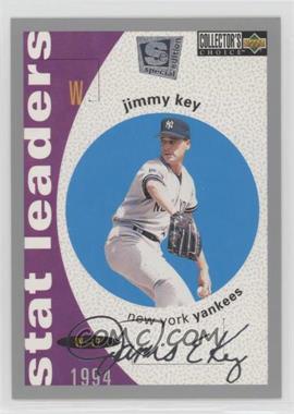1995 Upper Deck Collector's Choice Special Edition - [Base] - Silver #141 - Jimmy Key