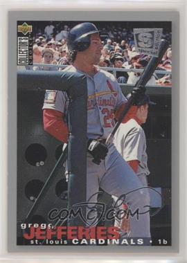 1995 Upper Deck Collector's Choice Special Edition - [Base] - Silver #80 - Gregg Jefferies [EX to NM]
