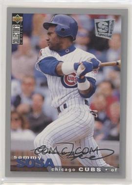 1995 Upper Deck Collector's Choice Special Edition - [Base] - Silver #85 - Sammy Sosa