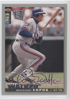 1995 Upper Deck Collector's Choice Special Edition - [Base] - Silver #96 - Larry Walker