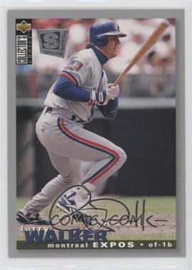 1995 Upper Deck Collector's Choice Special Edition - [Base] - Silver #96 - Larry Walker