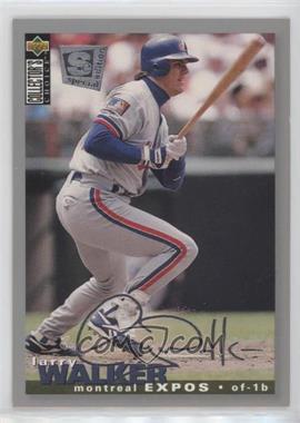 1995 Upper Deck Collector's Choice Special Edition - [Base] - Silver #96 - Larry Walker