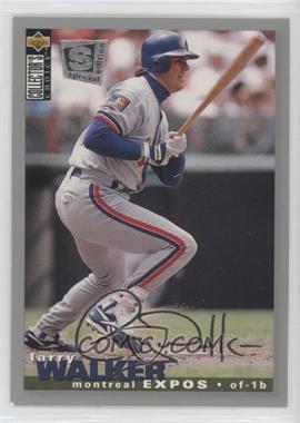 1995 Upper Deck Collector's Choice Special Edition - [Base] - Silver #96 - Larry Walker