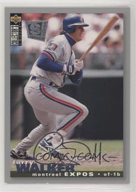 1995 Upper Deck Collector's Choice Special Edition - [Base] - Silver #96 - Larry Walker