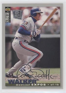 1995 Upper Deck Collector's Choice Special Edition - [Base] - Silver #96 - Larry Walker