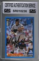 Mike Mussina [CAS Certified Sealed]