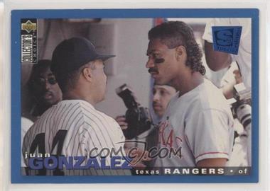 1995 Upper Deck Collector's Choice Special Edition - [Base] #186 - Juan Gonzalez [EX to NM]