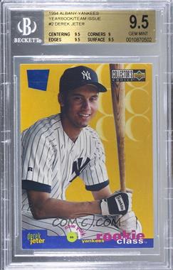 1995 Upper Deck Collector's Choice Special Edition - [Base] #2 - Derek Jeter [BGS 9.5 GEM MINT]