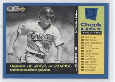 1995 Upper Deck Collector's Choice Special Edition - [Base] #263 - Cal Ripken Jr.