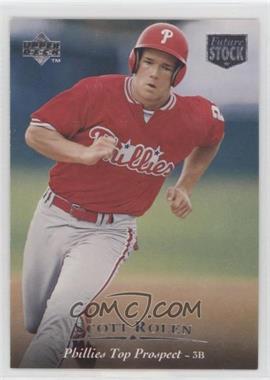 1995 Upper Deck Minor League Top Prospect - [Base] - Future Stock #78 - Scott Rolen