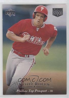 1995 Upper Deck Minor League Top Prospect - [Base] - Future Stock #78 - Scott Rolen