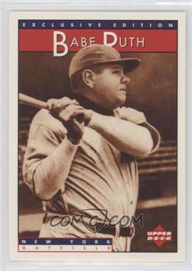 1995 Upper Deck Sonic/Coca-Cola Exclusive Edition - [Base] #3 - Babe Ruth