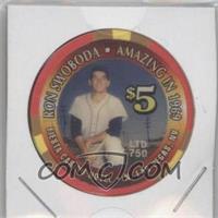 1996-98 Fiesta Casino $5 Poker Chips - [Base] #_ROSW - Ron Swoboda /750
