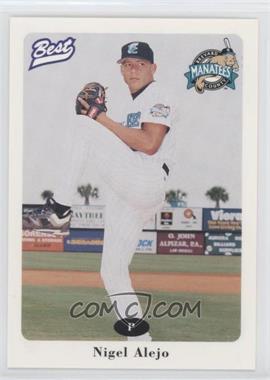 1996 Best Brevard County Manatees - [Base] #1 - Nigel Alejo