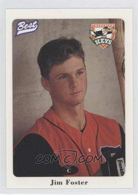 1996 Best Frederick Keys - [Base] #10 - Jim Foster