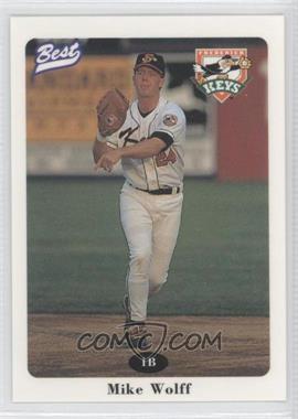 1996 Best Frederick Keys - [Base] #23 - Mike Wolff