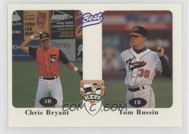 1996 Best Frederick Keys - [Base] #27 - Chris Bryant, Tom Russin