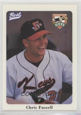 1996 Best Frederick Keys - [Base] #9 - Chris Fussell