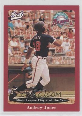 1996 Best Richmond Braves Update - [Base] #1 - Player of the Year - Andrew Jones /1000