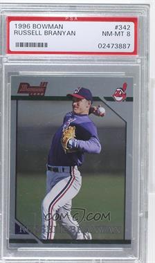 1996 Bowman - [Base] - Foil #342 - Russell Branyan [PSA 8 NM‑MT]