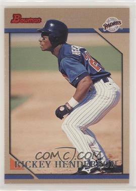 1996 Bowman - [Base] #38 - Rickey Henderson