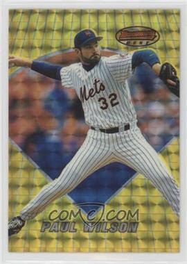 1996 Bowman's Best - [Base] - Atomic Refractor #39 - Paul Wilson