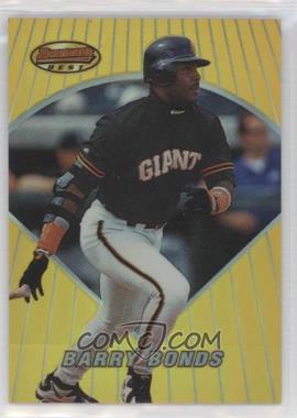 1996 Bowman's Best - [Base] - Refractor #10 - Barry Bonds [EX to NM]
