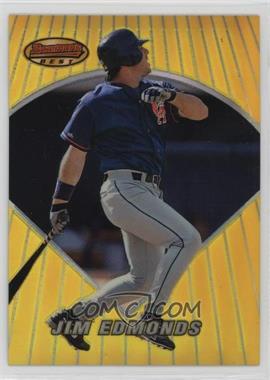 1996 Bowman's Best - [Base] - Refractor #22 - Jim Edmonds