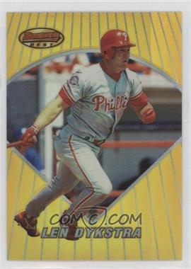 1996 Bowman's Best - [Base] - Refractor #82 - Lenny Dykstra