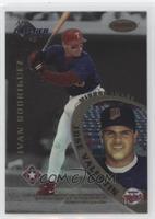 Ivan Rodriguez, Jose Valentin, Mike Piazza, Ben Davis