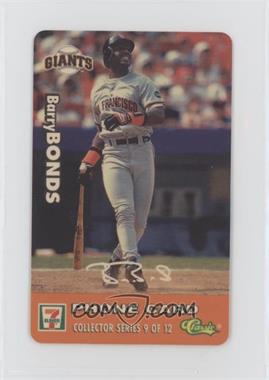 1996 Classic/Sprint 7 Eleven Phone Cards - [Base] #9 - Barry Bonds [Good to VG‑EX]