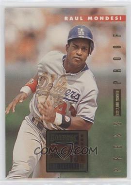 1996 Donruss - [Base] - Press Proof #160 - Raul Mondesi /2000