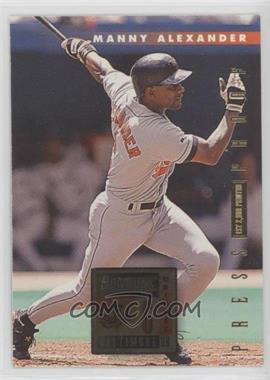 1996 Donruss - [Base] - Press Proof #210 - Manny Alexander /2000