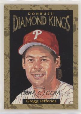 1996 Donruss - Diamond Kings #DK-17 - Gregg Jefferies /10000